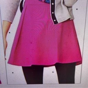 Kate Spade Saturday Hot Pink Barbiecore Pleated Pocket Mini Skirt Y2K Influence